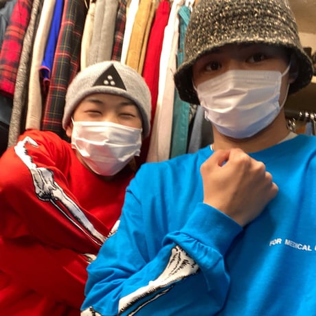 [CHEAP TIME$]  袖ROGO Tee  -BONE-
