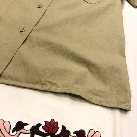[SELECT] フランス軍 DEADSTOCK CHINOシャツ