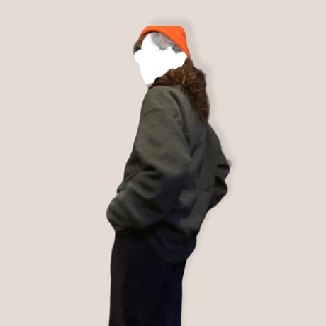[USED] GAP Vネックフリースプルオーバー