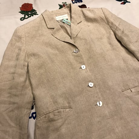[USED] 100％リネン♡JKT