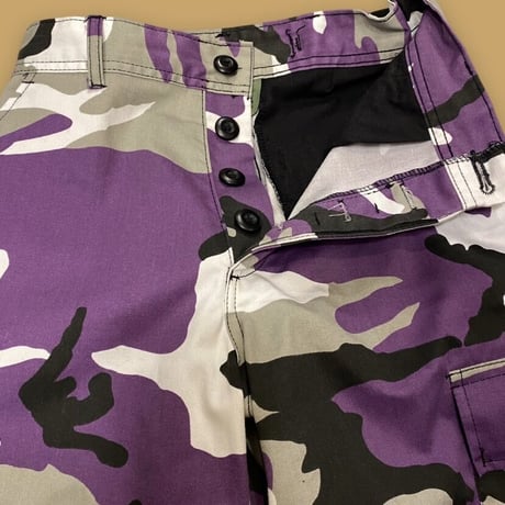 [USED] good size💜purple CAMO PANTS