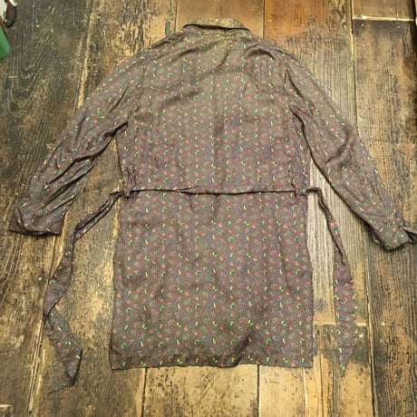 [USED] ペイズリー柄ロングガウン