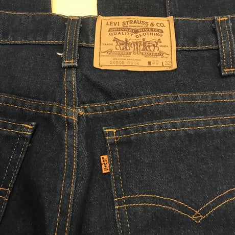 [USED] 80's Levis 20508 濃紺 made in U.S.A.
