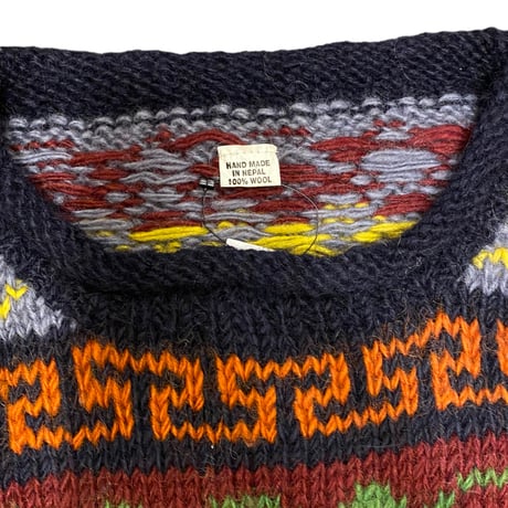 [USED]made in 🇳🇵100%wool knit