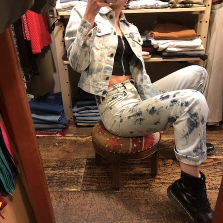 [USED]80's Levi's ブリーチデニム Lady's size
