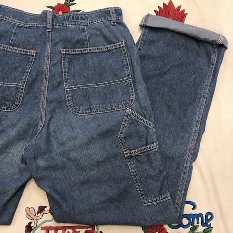 [USED] 90's OLD 45RPM  PAINTER PANTS