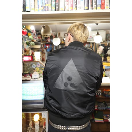 [QP ○△ ⇄ garden] 001 MA-1 BLACK