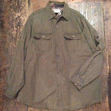 [USED] L.L.Bean カーキシャツ