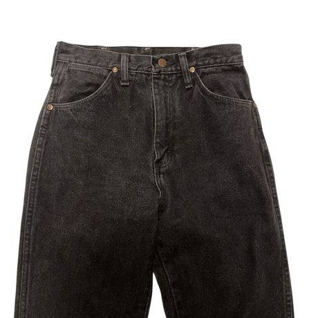 [USED] wrangler BLK DENIM ハイウエスト