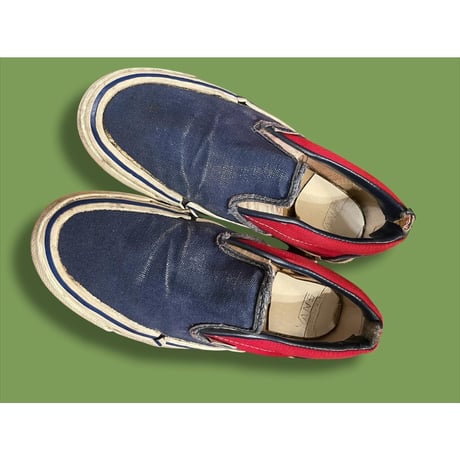 [USED] 70's VANS SLIP-ON /22~23cm