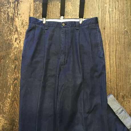 [USED] DENIM 2タック パンツ