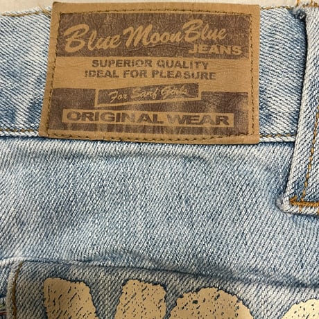 [USED] BLUE MOON BLUE フレアデニムパンツ
