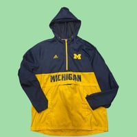 [USED] adidas "MICHIGAN" アノラックパーカー