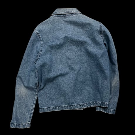 [USED]花柄デニムジャケット