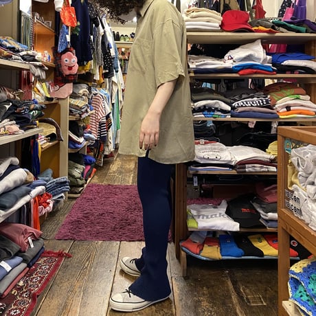 [USED] リブニット♡イージーパンツ