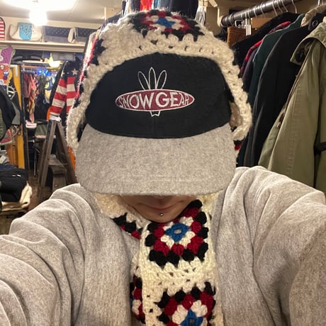[BS ] hand knit マフラー