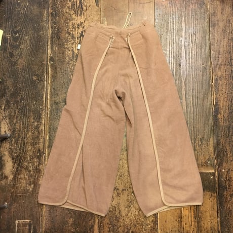 [USED]OLD ZUCCA 変形フリースワイドパンツ