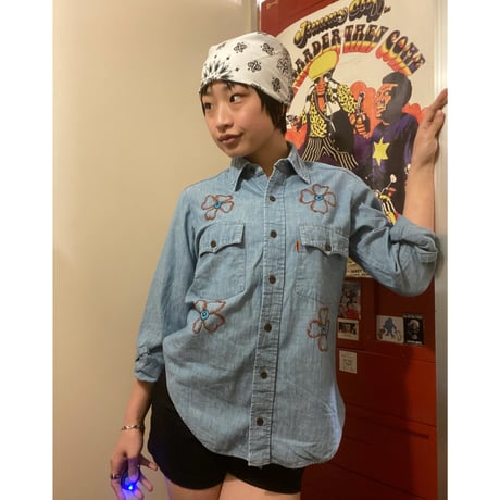 [USED]Levis OrengeTAB デニムシャツ