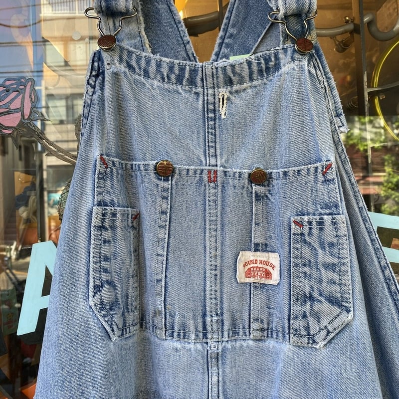 USED] 大きめちょいボロ♡デニムオーバーオール | garden730