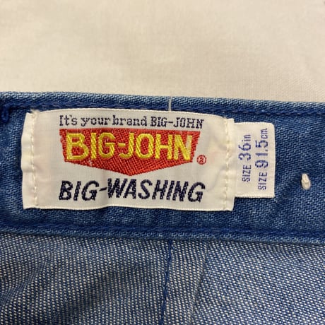 [USED] US NAVY TYPE "BIG-JOHN" DENIM！
