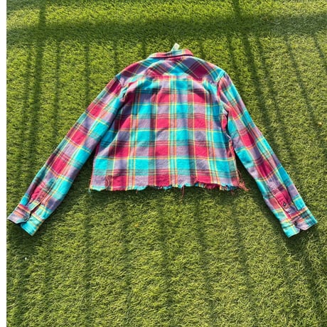 [USED] CUT OFF CUTEネルシャツ