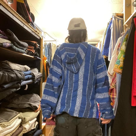 [USED] MEXICAN PARKA（NAVY・BLUE／XL）