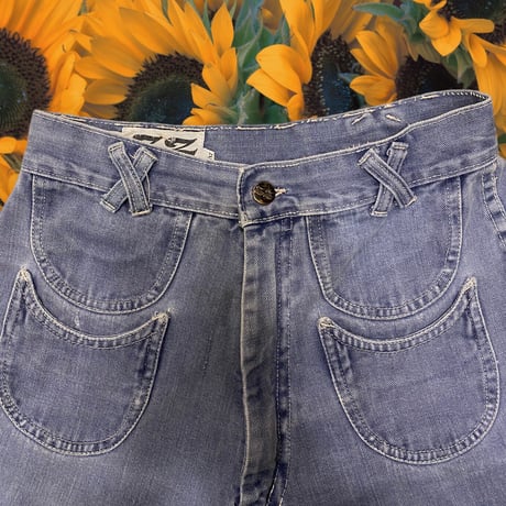 [USED]  70’sフレアデニムパンツ