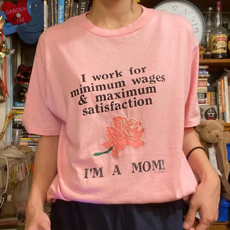 ［USED］MOM x ROSE Tee