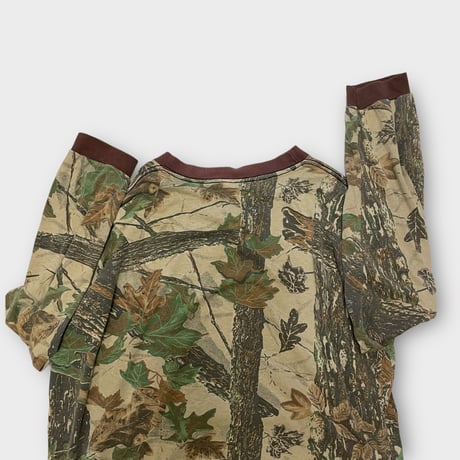[USED] vintage "RealTree®︎” CAMO ロンTee