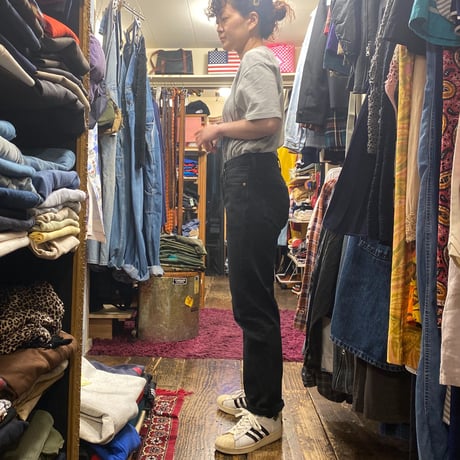 [USED] Levis 501 BLACK/ MADE IN U.S.A.