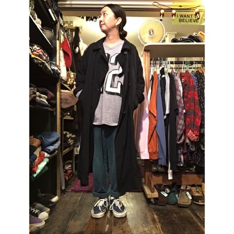 [USED] BLACK  ロングコート