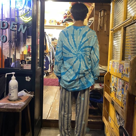 [USED] タイダイ ロンTee / BLUE