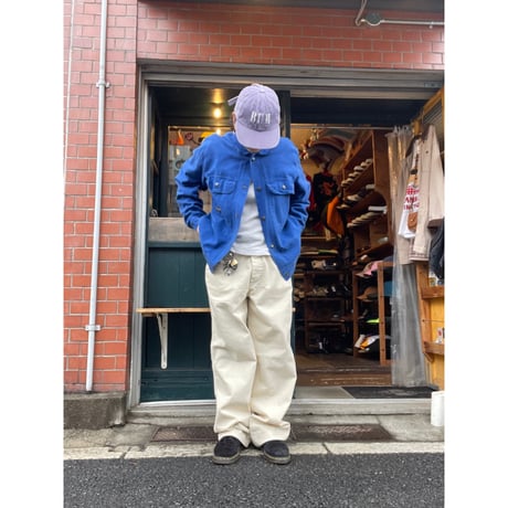 [USED] フレンチ WORK JKT  BLUE / SHORT