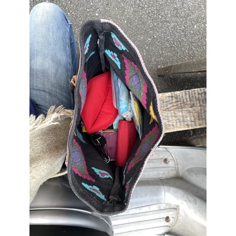[USED] ラグっぽデザイントートバッグ