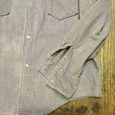 [USED] コーデュロイ ウェスタンシャツ