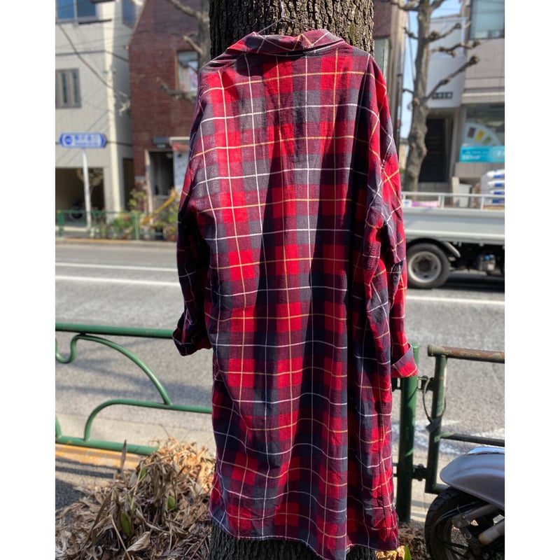 USED] vintage PRINTネル ガウン❤️ | garden730