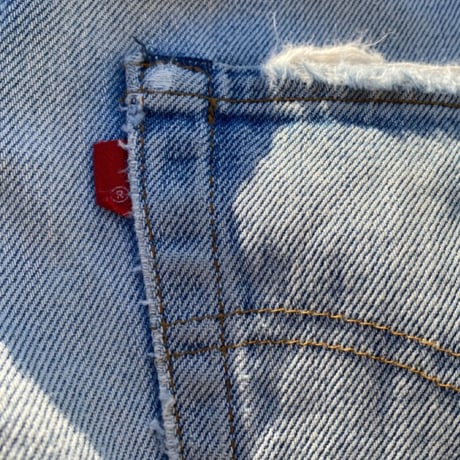 [USED] 赤耳！vintage Levi's 501 clash！DENIM