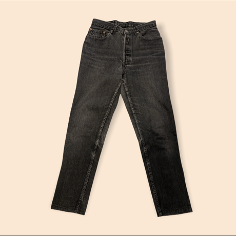 [USED] made in U.S.A.♡ Levi's 901 BLACK