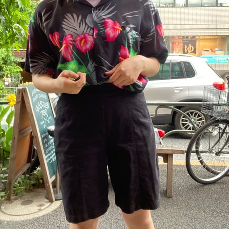 [USED] なめらかcotton♡BLACKSHORTS