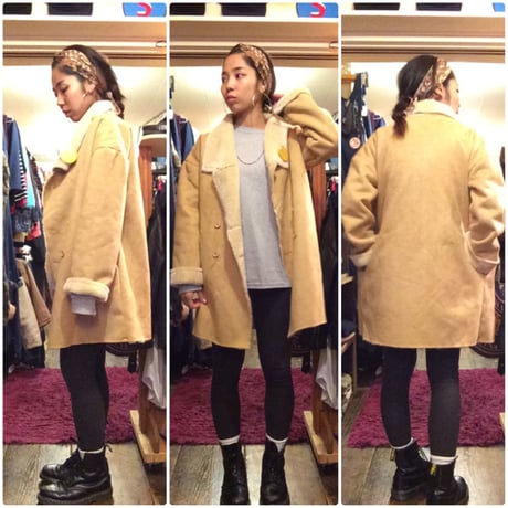[USED] フェイクムートン JKT