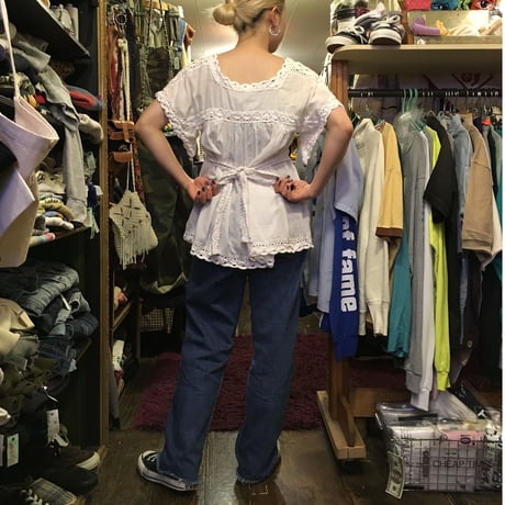 [USED] ゆった〜りWhite Cotton チュニック