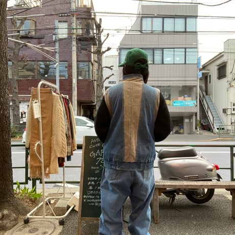[USED]ベルト付きDENIME VEST