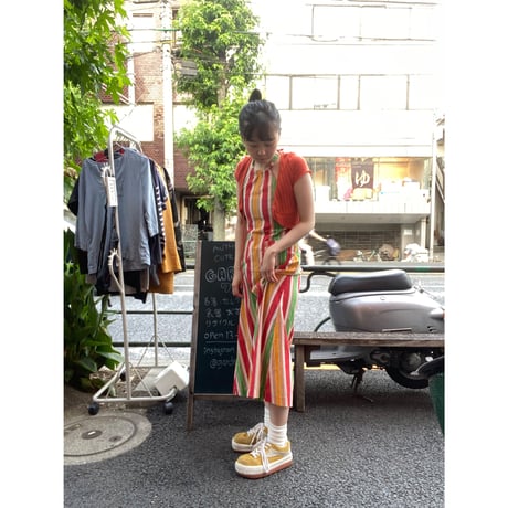 [USED]vintage ジューシーロングワンピース