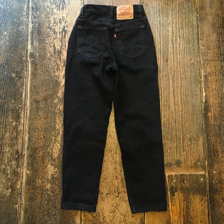 [USED] Levis512 ハイウエスト BLACK denim