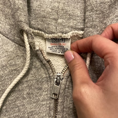 [USED] vintage "Sears"ZIPパーカー