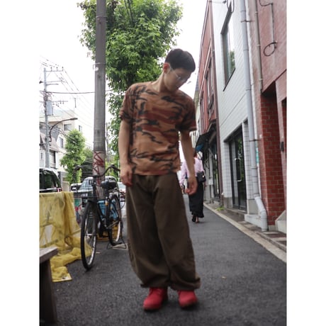 [USED] WIDE KHAKI PANTS  size:33×31