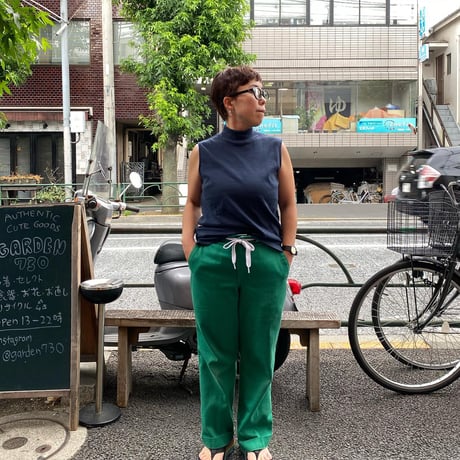 [USED]  モックネック ノースリーブTee