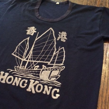 [USED] OLD アジアTee  "HONG KONG"