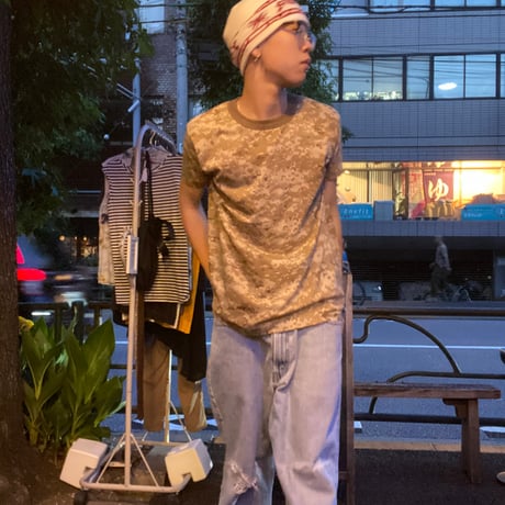 [USED] 90's デジCAMO S/S Tee