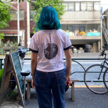 ［USED］"rage against the machine" Tee